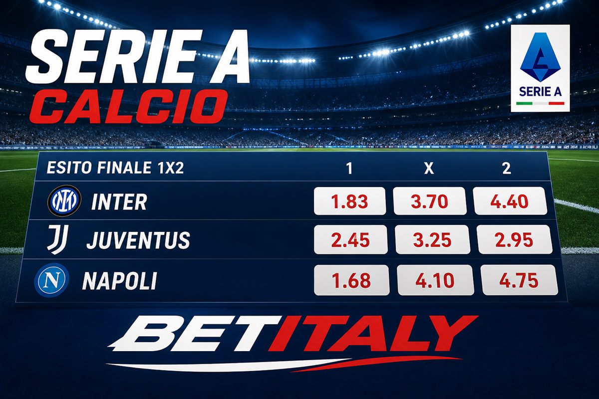 BetItaly odds cover