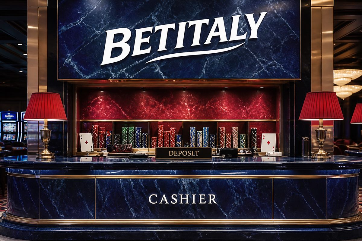 BetItaly cashier cover