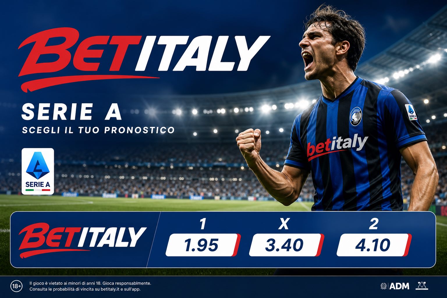 BetItaly calcio odds promo